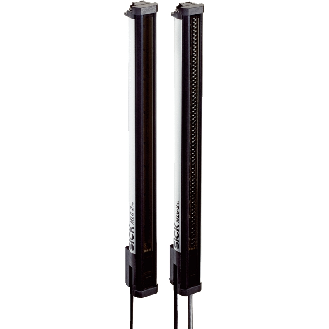 Rideau optique mesurant H=1045mm Rés=5mm P=5m IO-Link (RS-485)-Lire la description