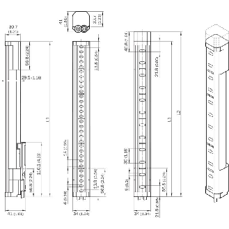 Barrière immatérielle de sécurité Type 4, résolution 30 mm, portée 30 m-Lire la description