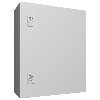 AX Coffret électrique, LHP : 400x500x210 mm, en tôle d'acier, avec plaque de montage, à une porte, deux serrures à came