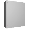 AX Coffret électrique, LHP : 800x1000x300 mm, en tôle d'acier, avec plaque de montage, à une porte, deux serrures à came
