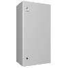 Coffret électrique AX, LHP : 400x800x300 mm, en tôle d'acier, avec plaque de montage