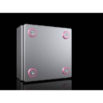 Boîtier jonction KX inox L150H150P80 IP66 sans Plaque de montage-Lire la description
