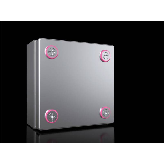 Boîtier jonction-KX-inox-L150H150P80-IP66-sansPlaque de montage Boîtier jonction-KX-inox-L150H150P80-IP66-sansPlaque de montage-Lire la description
