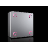 Boîtier jonction-KX-inox-L150H150P80-IP66-sansPlaque de montage