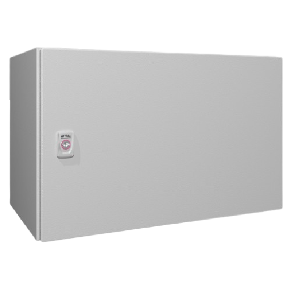 Coffret électrique AX, LHP : 600x380x350 mm, en tôle d'acier, avec plaque de montage Coffret électrique AX, LHP : 600x380x350 mm, en tôle d'acier, avec plaque de montage-Lire la description