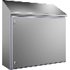 Coffret-HD-1P-L810 HAR821 HAV650 P300 - plaque de montage - inox-IP66