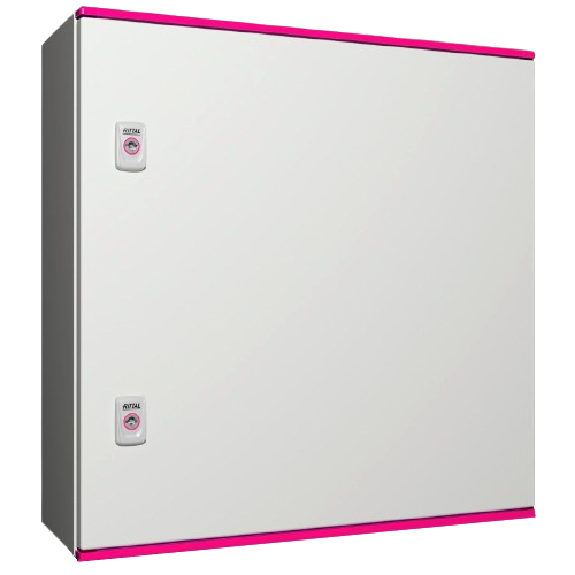 Coffret électrique AX polyester 1 porte pleine L600 H600 P200 IP66 plaque de montage Coffret électrique AX polyester 1 porte pleine L600 H600 P200 IP66 plaque de montage-Lire la description