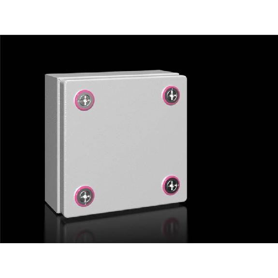 Boîtier jonction-KX-acier-L150H150P80-IP66-sans Plaque Passe-câbles Boîtier jonction-KX-acier-L150H150P80-IP66-sans Plaque Passe-câbles-Lire la description