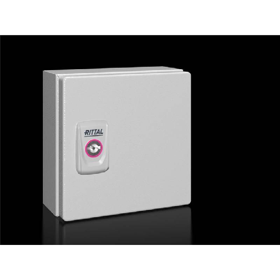 Coffret électrique-KX-acier-1P-L150H150P80-IP66-Plaque de montage-Lire la description