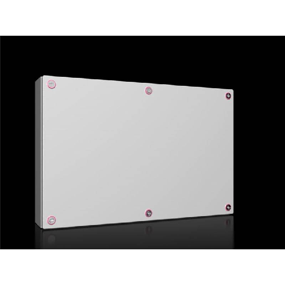Boîtier jonction-KX-acier-L600H400P120-IP66-sans Plaque Passe-câbles Boîtier jonction-KX-acier-L600H400P120-IP66-sans Plaque Passe-câbles-Lire la description
