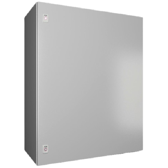 AX Coffret électrique, LHP : 800x1000x400 mm, en tôle d'acier, avec plaque de montage, à une porte, deux serrures à came AX Coffret électrique, LHP : 800x1000x400 mm, en tôle d'acier, avec plaque de montage, à une porte, deux serrures à came-Lire la description