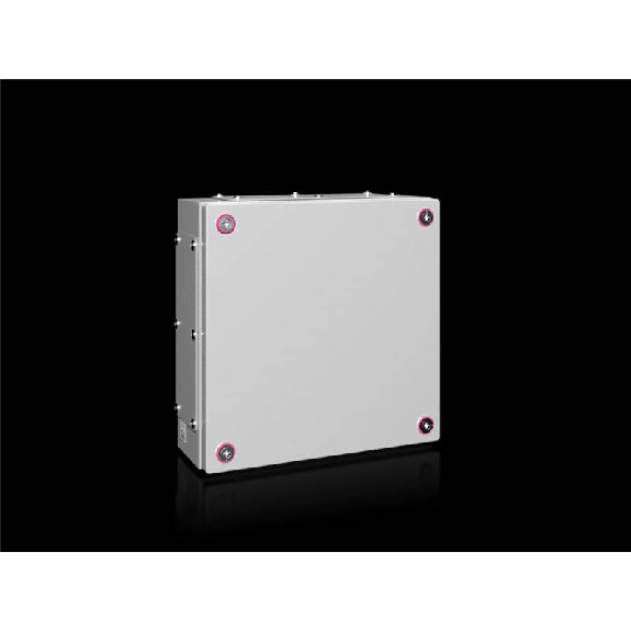 Boîtier jonction-KX-acier-L300H300P120-IP55-avec Plaque Passe-câbles Boîtier jonction-KX-acier-L300H300P120-IP55-avec Plaque Passe-câbles-Lire la description