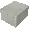 Mini-armoire ABS avec hublot, IP65, RAL 7035, 250 x 300 x 170 mm