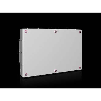 Boîtier jonction KX acier L600H400P120 IP55 avec Plaque Passe-câbles-Lire la description