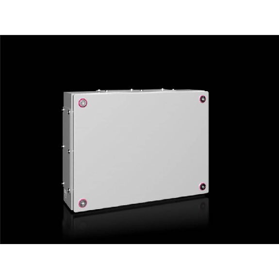 Boîtier jonction-KX-acier-L400H300P120-IP55-avec Plaque Passe-câbles-Leggi tutto