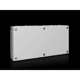 Boîtier jonction KX acier L600H300P120 IP55 avec Plaque Passe-câbles-Lire la description