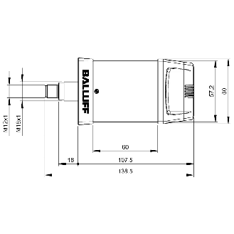 Colonne de signalisation à LED 1ET, IO-Link, 95dB, 24Vdc, IP30-Lire la description
