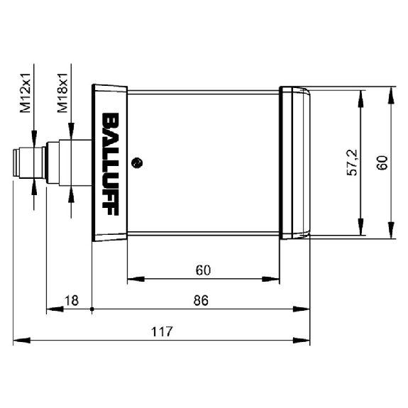 Colonne de signalisation à LED 1ET, IO-Link, 24Vdc, IP65-Lire la description