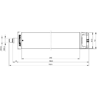 Colonne de signalisation à LED 5ET, IO-Link, 95dB, 24Vdc, IP30-Lire la description