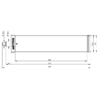 Colonne de signalisation à LED 5ET, IO-Link, 24Vdc, IP65-Lire la description