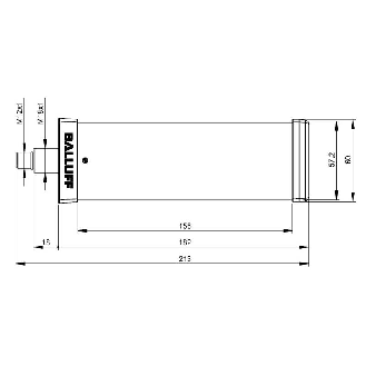 Colonne de signalisation à LED 3ET, IO-Link, 24Vdc, IP65-Lire la description