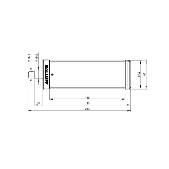 Colonne de signalisation à LED 3ET, IO-Link, 24Vdc IP65-Lire la description