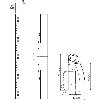 Barrière sécurité T4 H=0720mm Rés=14mm autonome fixation O-Fix Barrière sécurité T4 H=0720mm Rés=14mm autonome fixation O-Fix