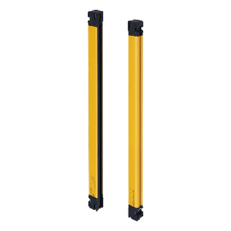 Barrière immatérielle de sécurité type 4, résolution 25 mm, portée 20 m-Lire la description