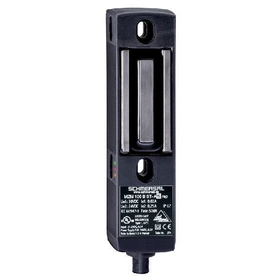 Interverrouillage ouvert/hors tension 24Vdc, As-i SaW, M12 4P-Lire la description