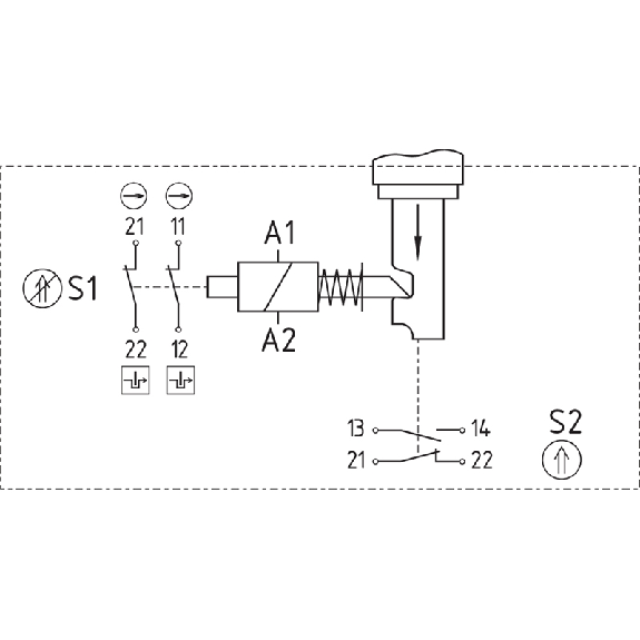 INTERVERROUILLAGE 3O+1F 24VAC/DC, 2xM20 INTERVERROUILLAGE 3O+1F 24VAC/DC, 2xM20-Lire la description