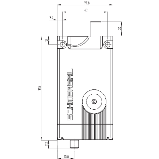 Interverrouillage de sécurité RFID, M12 8P-Lire la description