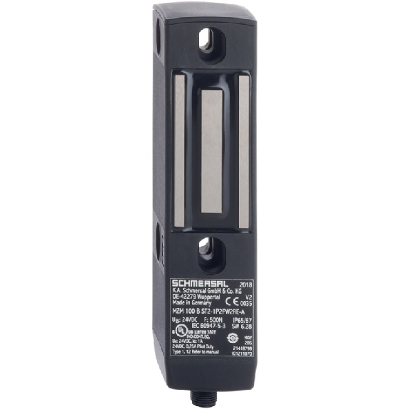 Interverrouillage ouvert/hors tension 24Vdc, M12 8P-Lire la description