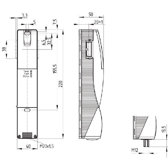 INTERVERROUILLAGE OUVT. HORS TENSION RFID OSSD (x2), M12 8P INTERVERROUILLAGE OUVT. HORS TENSION RFID OSSD (x2), M12 8P-Lire la description