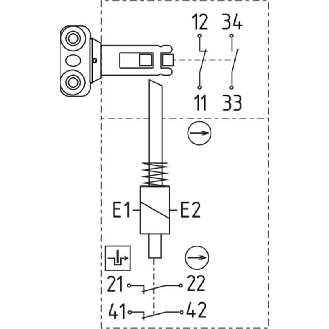 INTERVERROUILLAGE 24Vdc 1F+3O(02/11) 1500 N-Lire la description