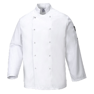 Portwest - Veste de cuisine Suffolk - C833-Lire la description