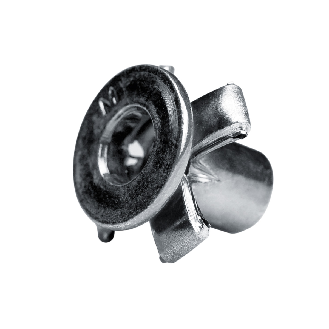Spreizblindnietmuttern BM /ST /M6 /Fk /Rs /Of  GO-SPLIT Klemmbereich: 7,1 - 12,7 mm - 250 Stück-Beschreibung lesen