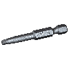 DIN 7504 SQ Vis Autoforeuse-Tête Cylindrique Bombée (SQ) Empreinte Carrée ST GL 4,2x25 mm avec SQ Bit 50mm - 500 pièces