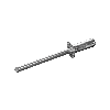 Mehrbereichs-Blindniete Mehrbereichsblindniete MULTI AL/ST - Senkkopf - 4,8x12 mm - 500 Stück Mehrbereichs-Blindniete Mehrbereichsblindniete MULTI AL/ST - Senkkopf - 4,8x12 mm - 500 Stück