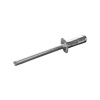 Mehrbereichs-Blindniete Mehrbereichsblindniete MULTI AL/ST - Senkkopf - 4,0x12 mm - 1000 Stück-Beschreibung lesen