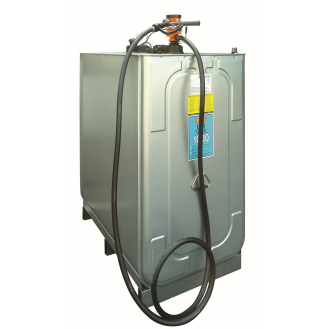 Cuve stockage gasoil double paroi Galva PE UNI CENTRI 1 000 L-Lire la description