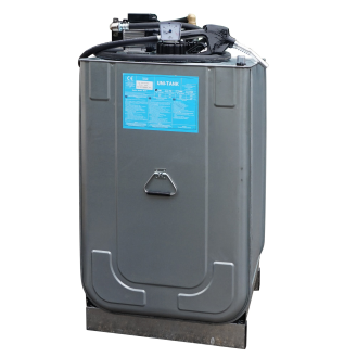 Cuve stockage gasoil double paroi Galva PE UPRO 400 L-Lire la description