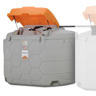 Extension III :  Cuve stockage gasoil double paroi 5000 L  pour station gasoil CUBE CUBE IS 10 000 L-Lire la description