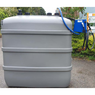 Cuve stockage gasoil GNR 2000 litres pompe 56 L/min-Lire la description