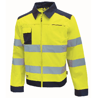 U-Power - Veste jaune haute visibilité GLEAM-Lire la description