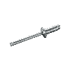 Blindniete STANDARD ST/ST - Flachkopf - 6,0x10 mm - 250 Stück Blindniete STANDARD ST/ST - Flachkopf - 6,0x10 mm - 250 Stück