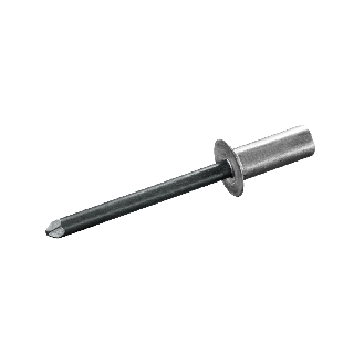 CUP Dicht-Becherblindniete  AL/ST - Senkkopf - 4,0x12,5 mm - 500 Stück-Beschreibung lesen
