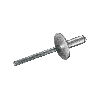 Blindniete STANDARD AL/ST - Großkopf K14 - 5,0x10 mm - 250 Stück Blindniete STANDARD AL/ST - Großkopf K14 - 5,0x10 mm - 250 Stück