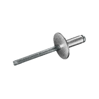 Rivets aveugles STANDARD  AL/ST - Tête large K14 - 5,0x21 mm 250 Pièces-Lire la description