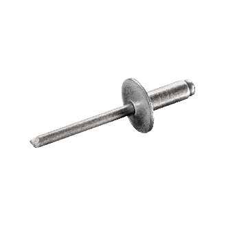 Blindniete STANDARD  AL/A2 - GroÃŸkopf K14 - 5,0x12 mm - 250 Stück-Beschreibung lesen