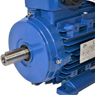 Moteur électrique triphasé 4kw - 3000tr/min - B3 - 230/400V - IE1-Lire la description